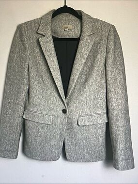 LOFT Heather Gray Women's Blazer